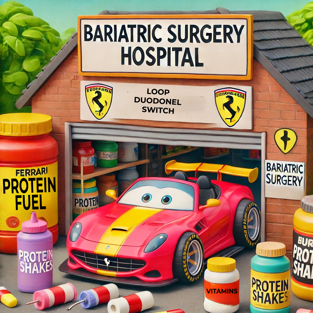 The Bariatric Surgery Journey: Because I’m a Ferrari, and It Takes a Full Pit Crew